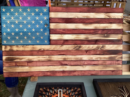 Rustic Pine Flag
